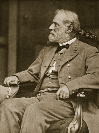 General Robert E. Lee at His House in Richmond, April 1865 by Mathew B. Brady